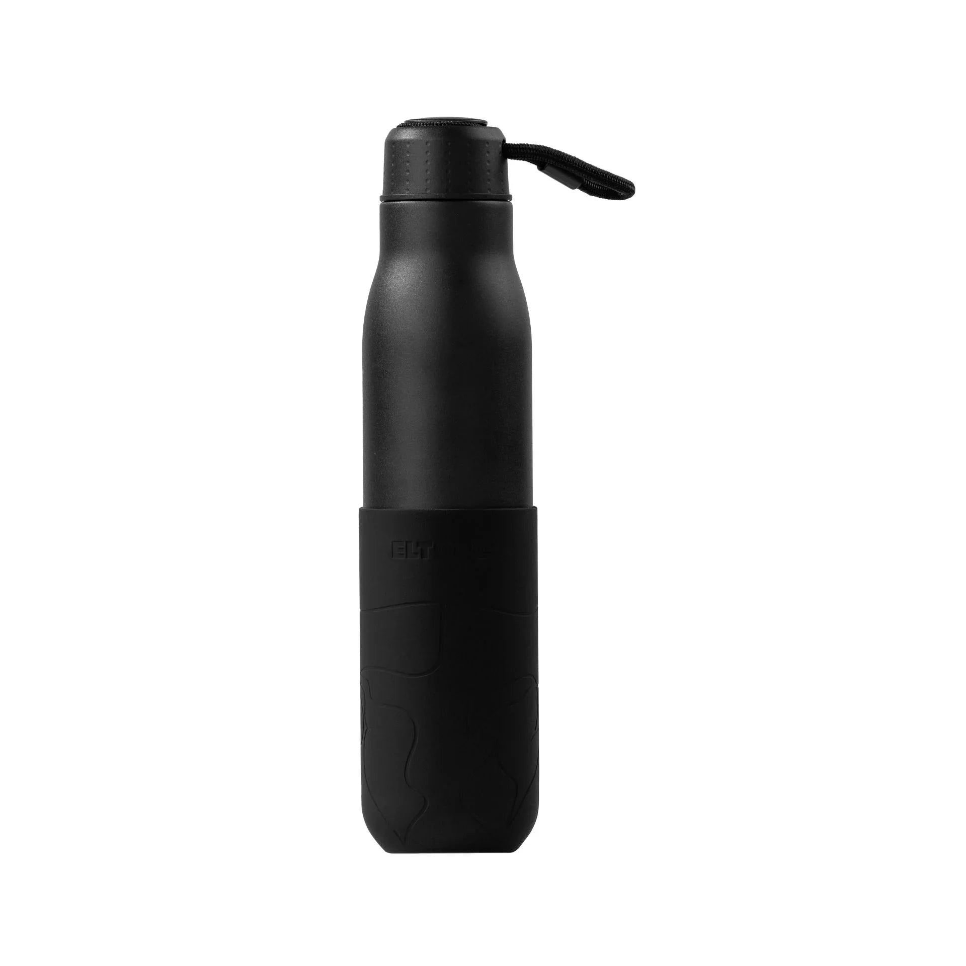 Eltoro Stainless Steel Bottle 750ml Black With Black Sleeve - Tashqila Eltoro Stainless Steel Bottle 750ml Black With Black Sleeve - Tashqila